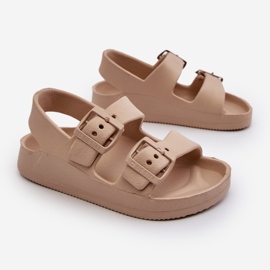 Sandalias Ligeras Con Hebillas Big Star NN374544 Beige 4