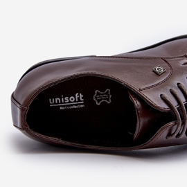 Zapatos elegantes marrones para hombre Jenavee marrón 2