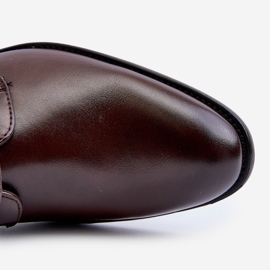 Zapatos elegantes marrones para hombre Jenavee marrón 1