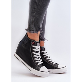 Zapatillas Mujer Cuña Cross Jeans NN2R4005 Negro 5