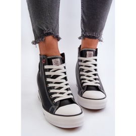 Zapatillas Mujer Cuña Cross Jeans NN2R4005 Negro 11