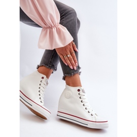 Zapatillas Mujer Cuña Cross Jeans NN2R4004 Blanco 1