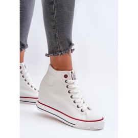 Zapatillas Mujer Cuña Cross Jeans NN2R4004 Blanco 6