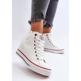 Zapatillas Mujer Cuña Cross Jeans NN2R4004 Blanco 4