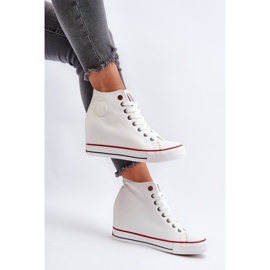 Zapatillas Mujer Cuña Cross Jeans NN2R4004 Blanco 9