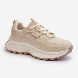Zapatillas HI-POLY System Big Star Mujer NN274A105 Beige 4
