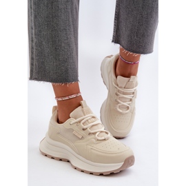 Zapatillas HI-POLY System Big Star Mujer NN274A105 Beige 7