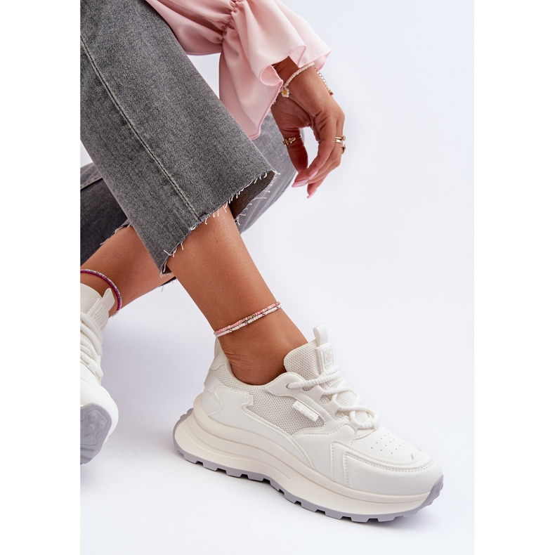 Zapatillas HI-POLY System Big Star Mujer NN274A107 Blanco 2