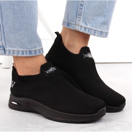 Deportivas slip-on mujer negras Vinceza 13592 negro 3