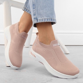 Deportivas slip-on mujer rosa Vinceza 13592 1