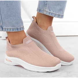 Deportivas slip-on mujer rosa Vinceza 13592 rosado 3