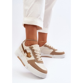 Zapatillas Mujer Plataforma Beige Zeparine 3