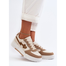 Zapatillas Mujer Plataforma Beige Zeparine 4