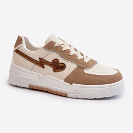 Zapatillas Mujer Plataforma Beige Zeparine 5