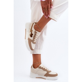 Zapatillas Mujer Plataforma Beige Zeparine 8