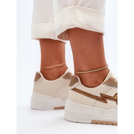Zapatillas Mujer Plataforma Beige Zeparine 9