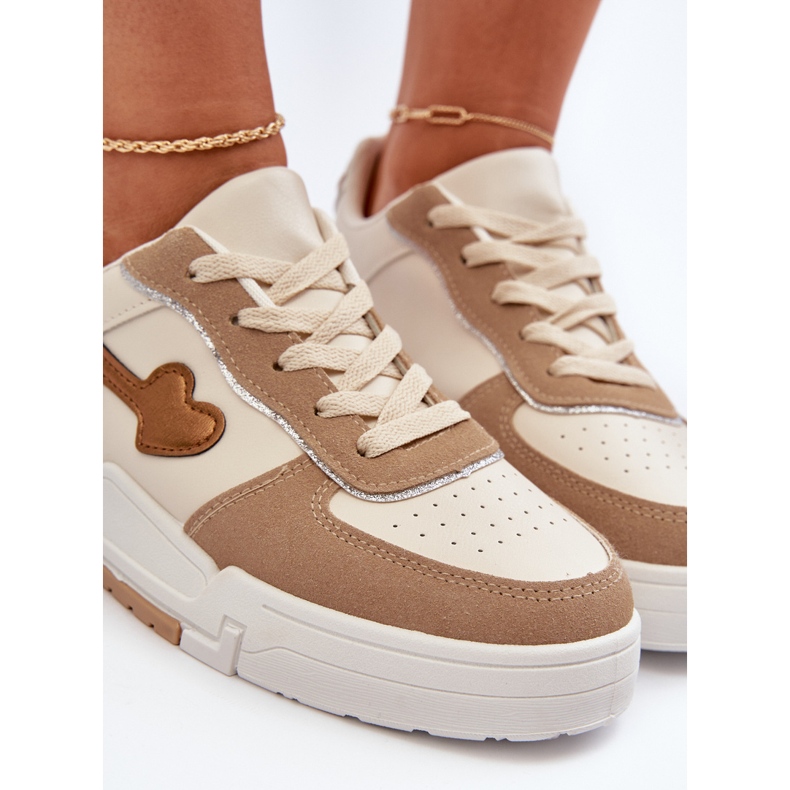 Zapatillas Mujer Plataforma Beige Zeparine 2