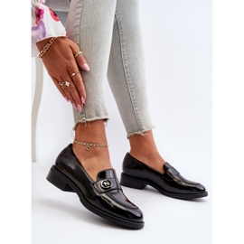 Mocasines Mujer Charol Negro Dilhela 1 Mocasines Mujer Charol Negro Dilhela 1