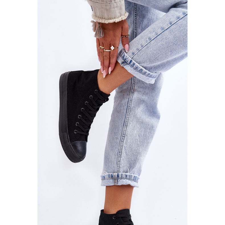 Zapatillas Mujer Negras Socerio negro 2