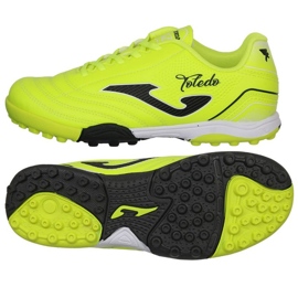 Zapatillas de fútbol Joma Toledo 2409 Tf Jr TOJS2409TF amarillo 3