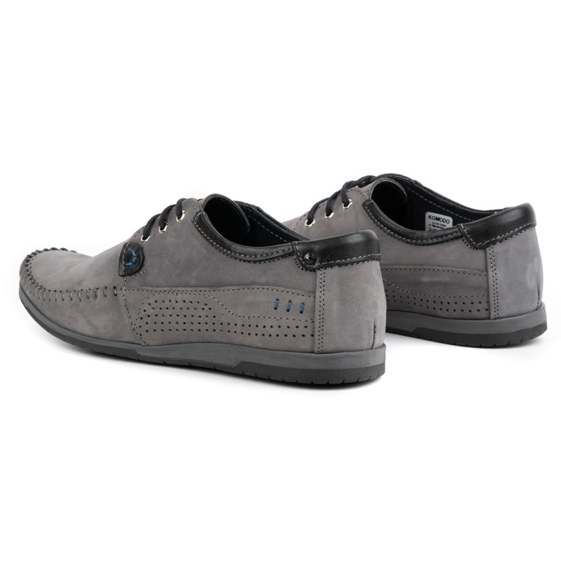 KOMODO Zapatos Mocasines de hombre 875 gris 4