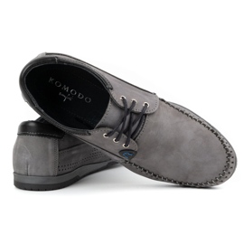 KOMODO Zapatos Mocasines de hombre 875 gris 3 KOMODO Zapatos Mocasines de hombre 875 gris 3
