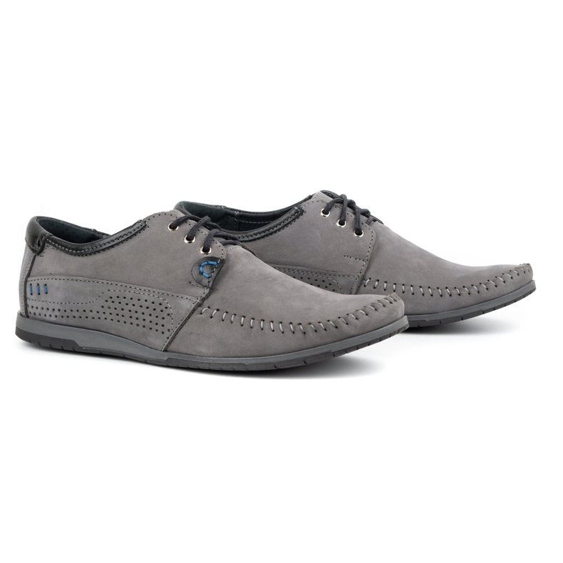 KOMODO Zapatos Mocasines de hombre 875 gris 2