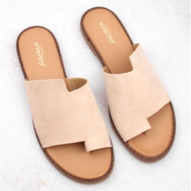 Chanclas mujer ante beige eVento 4586 7