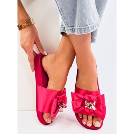 Pantuflas mujer Camelia Roja rojo 1