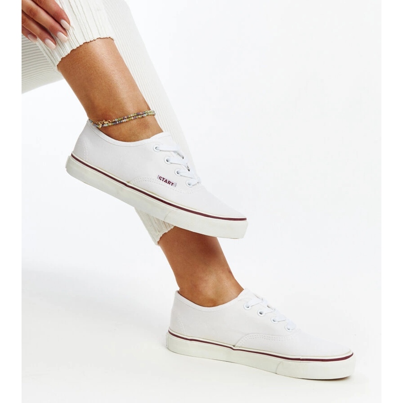 Zapatillas Erla clásicas blancas blanco 1