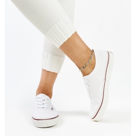 Zapatillas Erla clásicas blancas blanco 2