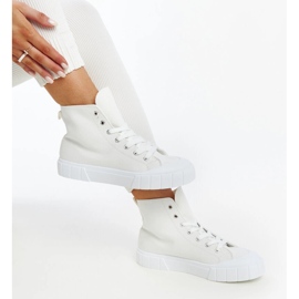 Zapatillas altas Vinka blancas blanco 1