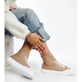 Zapatillas altas Vinka marrones marrón 1