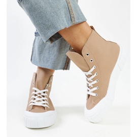 Zapatillas altas Vinka marrones marrón 2