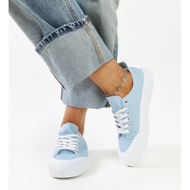 Zapatillas de tela azul de Eduard 3
