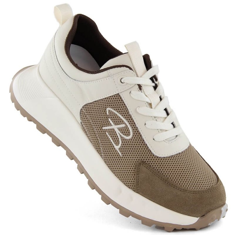 Deportivas Artiker W HBH65 piel beige 1