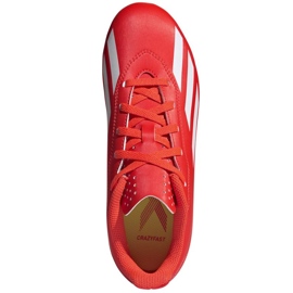 Zapatillas de fútbol Adidas X Crazyfast Club FxG IF0720 rojo 2