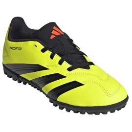 Botas de fútbol adidas Predator Club L Tf Jr IG5436 amarillo 3