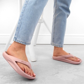 Chanclas mujer rosa Big Star NN274A650 rosado 6