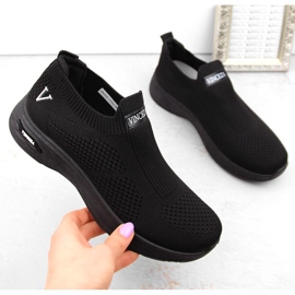 Deportivas slip-on mujer negras Vinceza 13592 negro 4