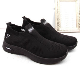 Deportivas slip-on mujer negras Vinceza 13592 negro 5