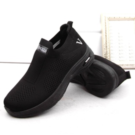 Deportivas slip-on mujer negras Vinceza 13592 negro 6