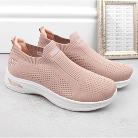 Deportivas slip-on mujer rosa Vinceza 13592 rosado 5