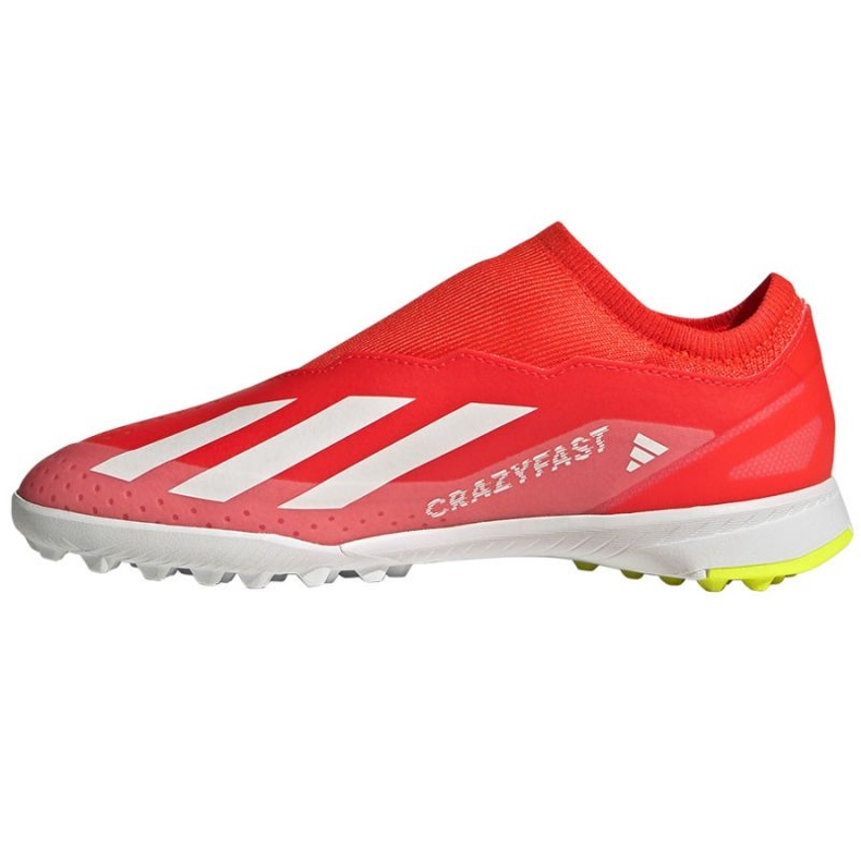 Botas de fútbol Adidas X Crazyfast League Ll Tf Jr IF0687 rojo 1