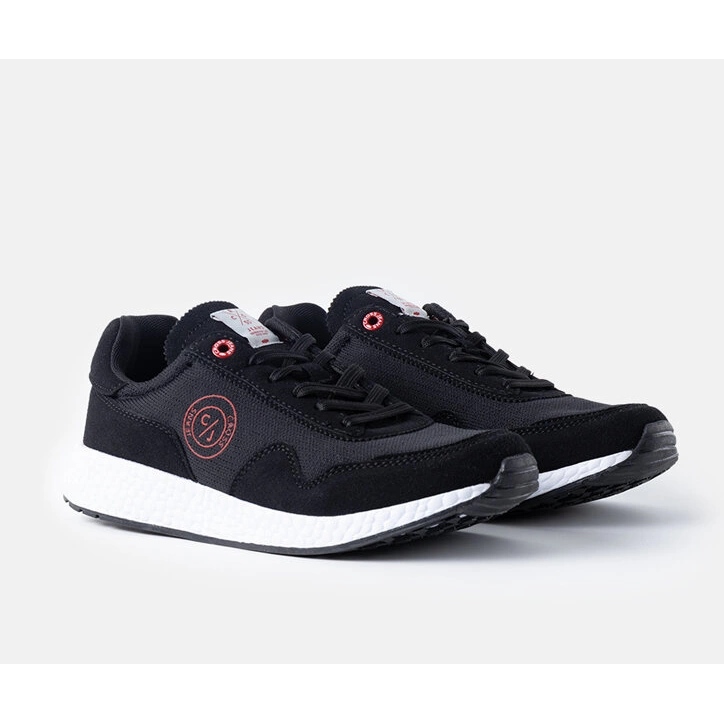 Deportivas Cross Jeans de hombre negras negro 1