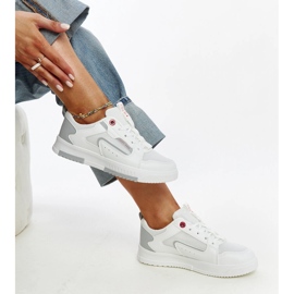 Deportivas Cross Jeans de mujer blancas blanco 1