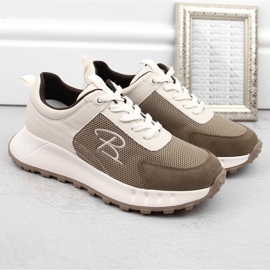 Deportivas mujer piel beige Artiker 54C1468 5