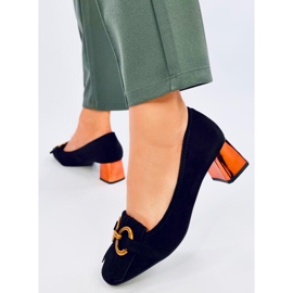 Zapatos de tacón Weinn Black cobre negro 5
