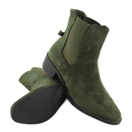Botas Slender Jodhpur con lazo verde M270 1 Botas Slender Jodhpur con lazo verde M270 1