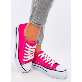 Zapatillas clásicas de mujer Fargis Fucsia rosado 3